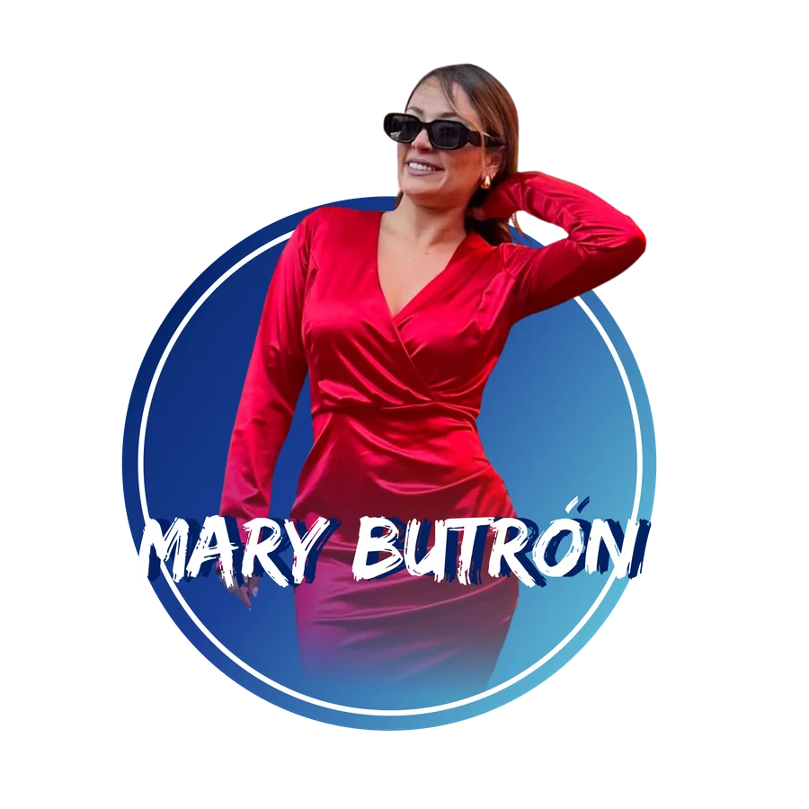Tarjeta del artista Mary Butrón