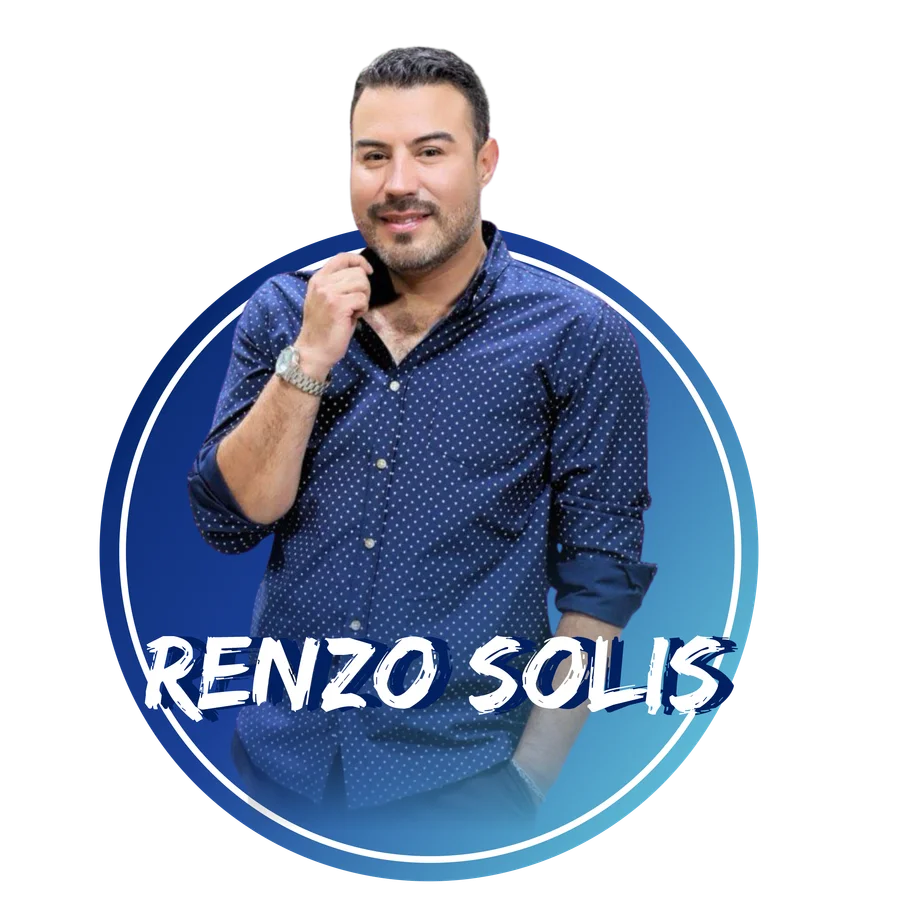 Tarjeta del artista Renzo Solís